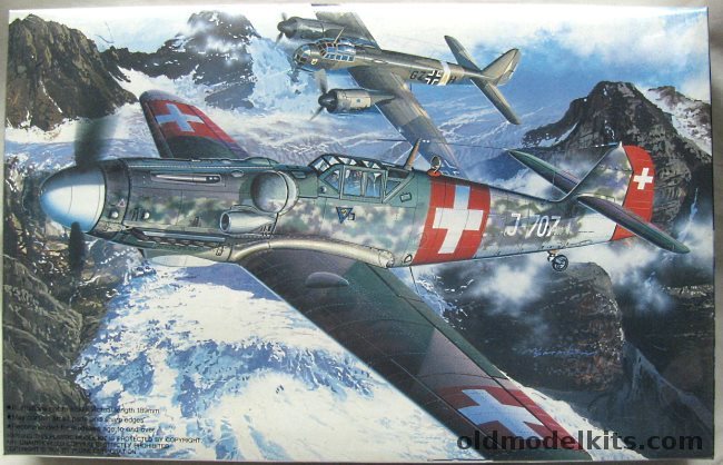 Fujimi 1/48 Messerschmitt Bf-109 G-6 Swiss Gustav, 48011 plastic model kit